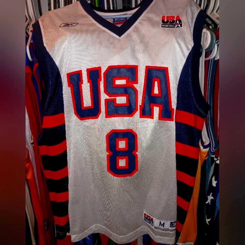 RARE Kobe Bryant USA Reebok Jersey sz Medium